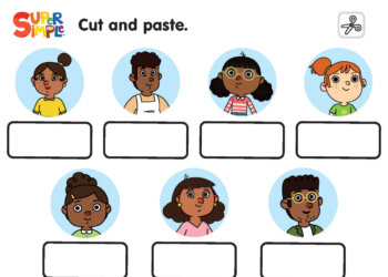 The Family Tree - Cut & Paste Worksheet