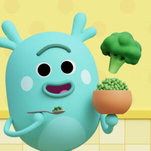 I Love Eating Vegetables