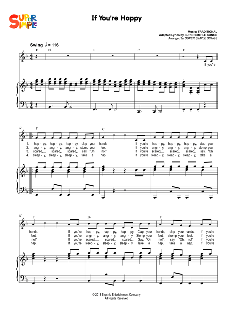 If You're Happy Sheet Music