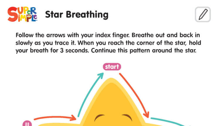 Star Breathing Activity