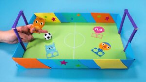 DIY Soccer Field Craft for Kids
