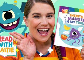 Read With Caitie "There's A Monster In My Tummy"