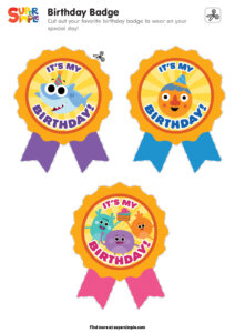 Birthday Badges