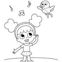 Our Listening Ears Coloring Pages
