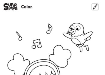 Our Listening Ears Coloring Pages