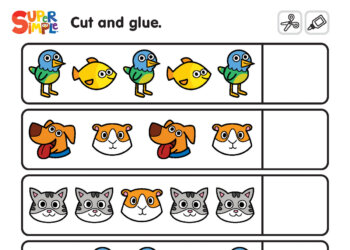 Our Listening Ears - Cut & Glue Worksheet