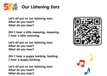 Our Listening Ears Lyrics Poster