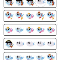 Baby Shark Halloween - Circle The Odd One Out Worksheet
