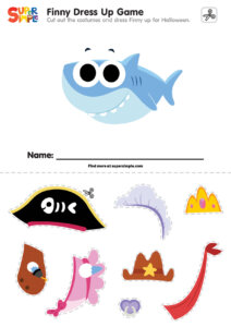 Baby Shark Halloween - Dress Up Play Set