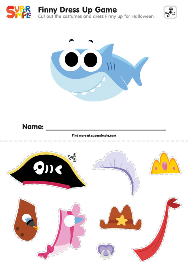 Baby Shark Halloween - Dress Up Play Set