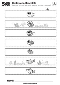 Baby Shark Halloween - Bracelets