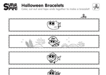 Baby Shark Halloween - Bracelets