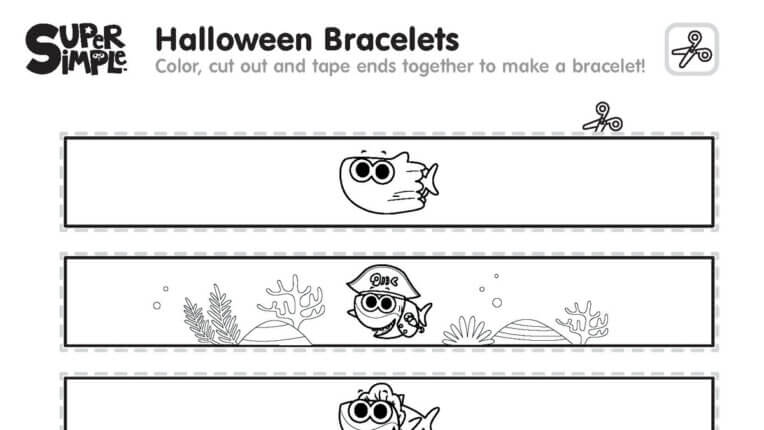 Baby Shark Halloween - Bracelets