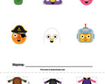 If I Were A Ghost - Cut And Match Worksheet