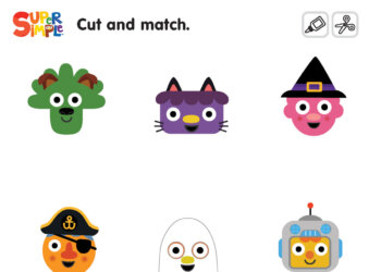 If I Were A Ghost - Cut And Match Worksheet