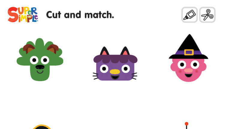 If I Were A Ghost - Cut And Match Worksheet