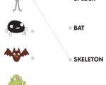Go Away, Spooky Goblin! - Word Matching
