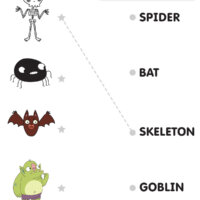 Go Away, Spooky Goblin! - Word Matching