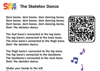 The Skeleton Dance Lyrics Poster
