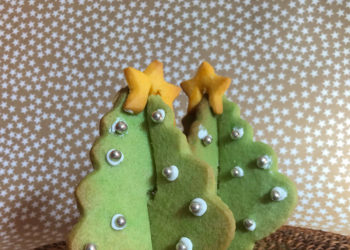 3D Christmas Tree Cookies