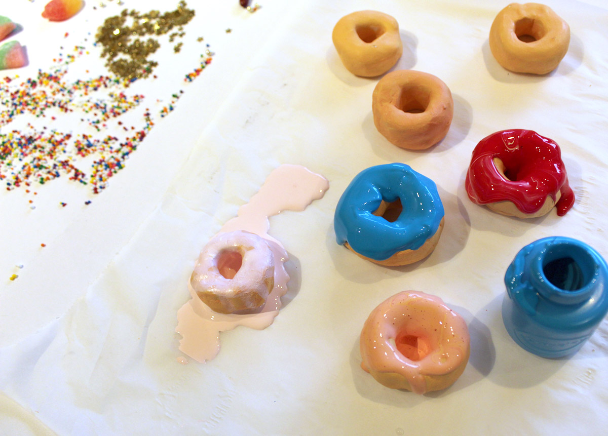 Paint Donut Magnets