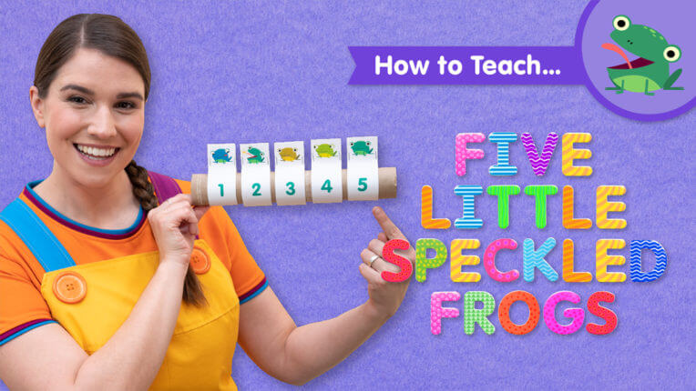 How To Teach Five Little Speckled Frogs