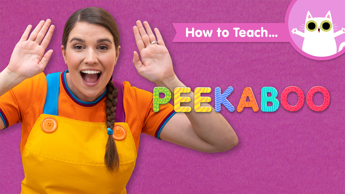 How To Teach Peekaboo - Super Simple