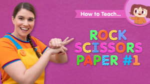 How To Teach Rock Scissors Paper #1