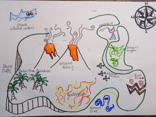 Map With Invisible Ink Invisible Ink Treasure Map - Super Simple