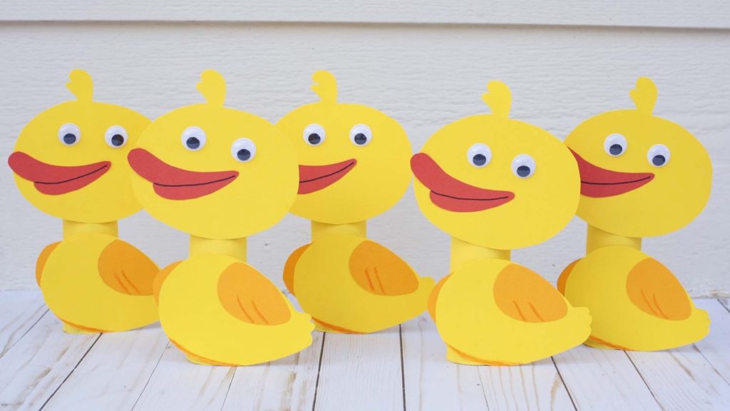 Five Little Ducks & Mother Duck Craft - Super Simple