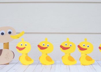 Five Little Ducks & Mother Duck Craft