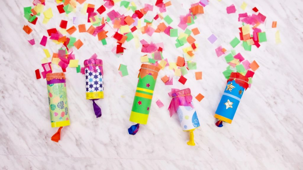 It's Easy to Make Your Own Confetti Cannon! Super Simple