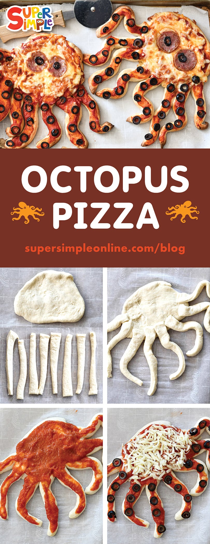 Octopus Pizza Super Simple