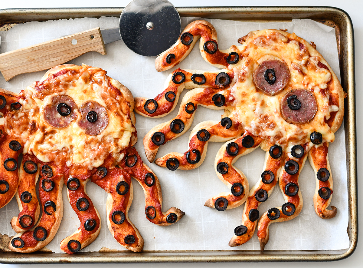 Octopus Pizza - Super Simple