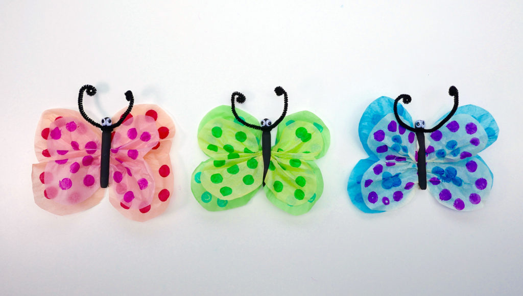 Clothespin Butterflies Super Simple