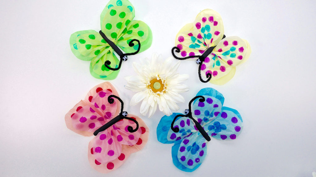 Clothespin Butterflies Super Simple