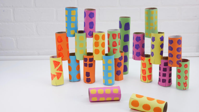 make your own recycled blocks