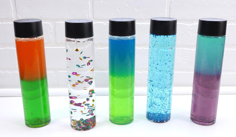 Sink Or Float Sensory Bottles - Super Simple