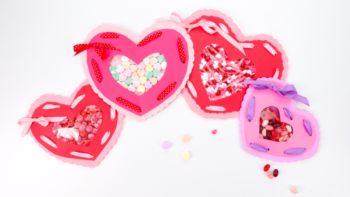 Valentine’s Day Candy Card Craft