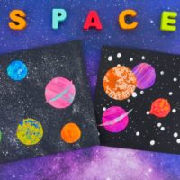 Painting Planets Craft