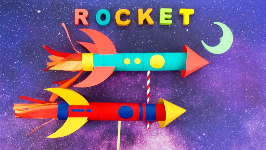 Flying Rocket Ship Craft - Super Simple