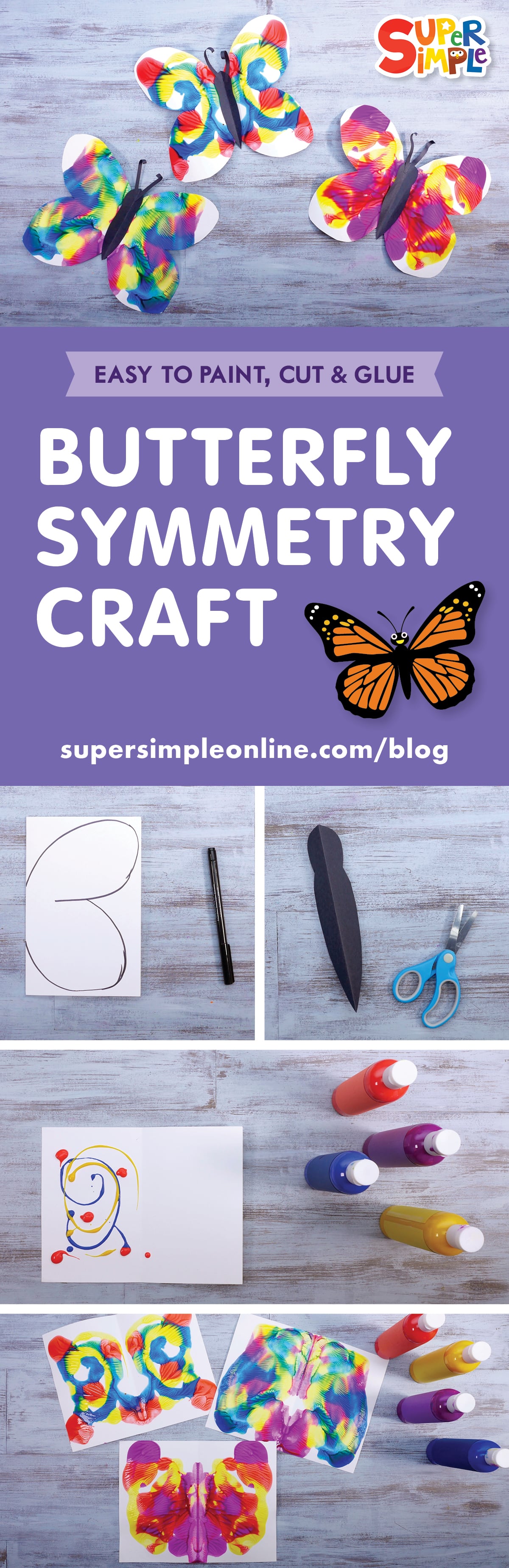 Butterfly Symmetry - Super Simple