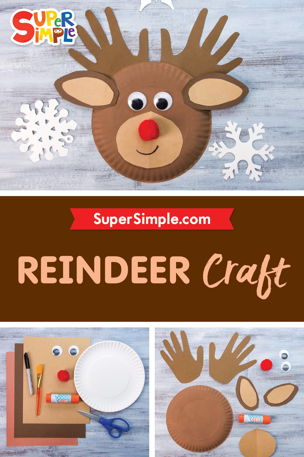 Reindeer Craft - Super Simple