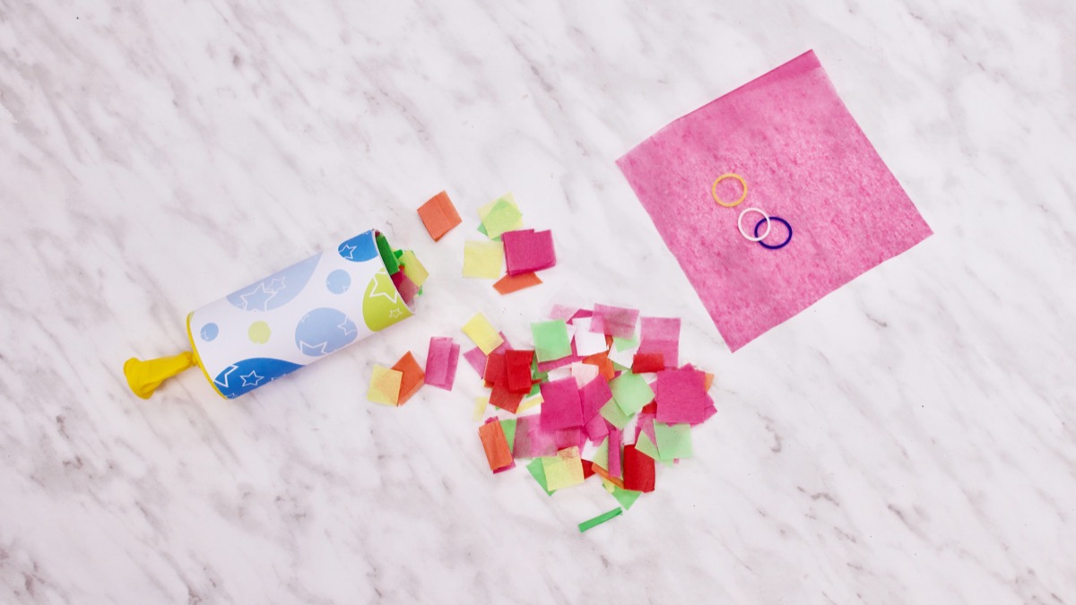It's Easy to Make Your Own Confetti Cannon!