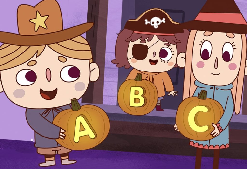 How To Teach Halloween ABC Song - Super Simple