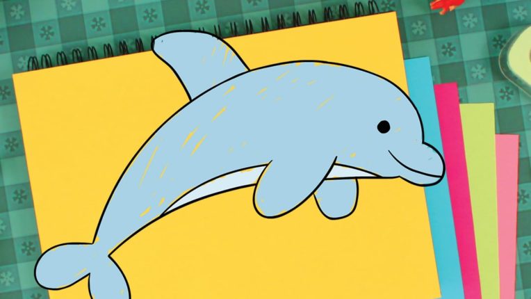 How To Draw A Dolphin