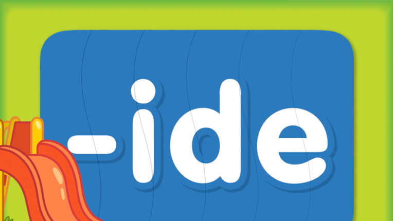 Turn & Learn – Word Family “ide”