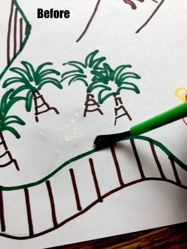Map With Invisible Ink Invisible Ink Treasure Map - Super Simple