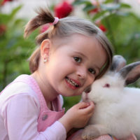 Child with Rabbit