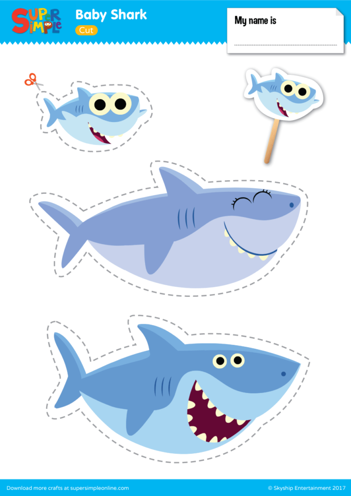 Printable Happy Birthday Baby Shark Images